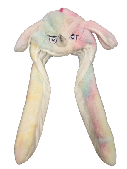 Funny Bunny Hoed Muts Unicorn Rainbow met verlichting