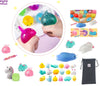 Mochi mochies squishie 12 stuks glitter en normaal